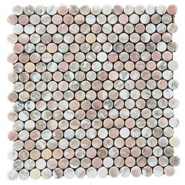 Norway pink round 20*20mm