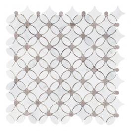 White-Marble-Floor-Tile-Mosaic - 副本